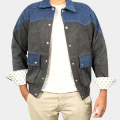 Marty McFly Denim Blue Jacket