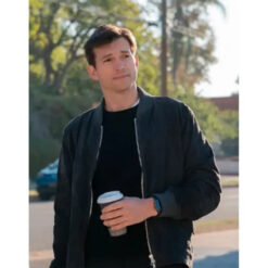 Your Place or Mine Ashton Kutcher Bomber Jacket