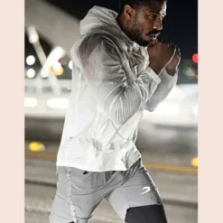 Adonis Creed 3 White Hoodie Jacket