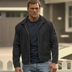 Reacher 2022 Jack Reacher Black Jacket