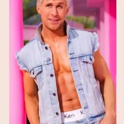 Barbie 2023 Ryan Gosling Denim Vest