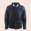 Star Trek Picard S03 Blue Leather Jacket