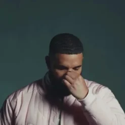 Drake Laugh Now Cry Later Pink Jacket for mens