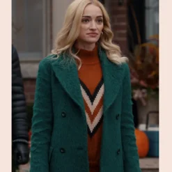 Brianne Howey Ginny & Georgia Miller Green Coat