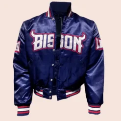 Howard University Bison Blue Bomber Jacket