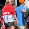 Kansas City Red and White Taylor Swift Chiefs Jacket