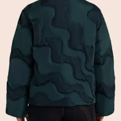 The Bear Sydney Adamu Green Puffer Jacket