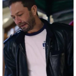 The Bear Black S01 Leather Jacket