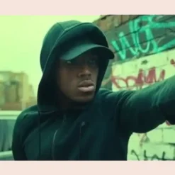 Micheal Ward Top Boy Black Hoodie