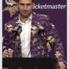 kirk Cousins Purple Blazer Suit