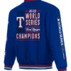 2023 World Series Texas Rangers Champions Jacket