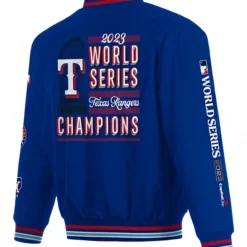 2023 World Series Texas Rangers Champions Jacket