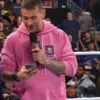 CM Punk Bret Hitman Hart 32 Champ Pink Fleece Hoodie