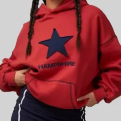 Factorie Red Star Hoodie
