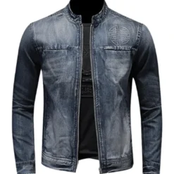 Men's Black Denim Jacket