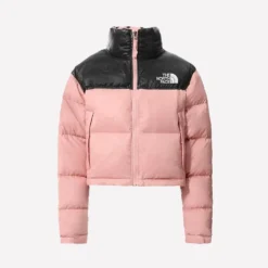 Pink North Face Puffer Jacket