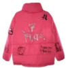 Pink Puffer Jacket