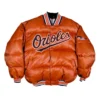 Baltimore orange puffer jacket
