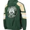NBA Milwaukee Bucks Starter Green Hooded Jacket