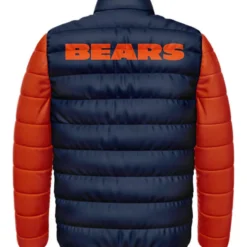 Orange Puffer Jacket