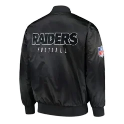 Raiders NFL Black Jacket