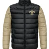 Saints puffre jacket