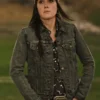 Yellowstone S04 Mia Black Denim Jacket