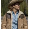 Yellowstone S05 Kayce Dutton Shearling Jacket