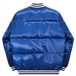 chicago blue puffer jacket