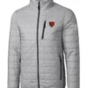 gray chicago puffer jacket