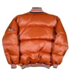 mens orange puffer jacket