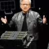 Nvidia CEO Jensen Huang Black Jacket