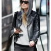 Olivia Wilde Balenciaga Biker Jacket