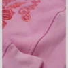 Pink Palm Oversized Hoodie