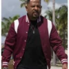 Ride or Die Martin Lawrence Maroon Varsity Jacket