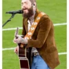 Super Bowl Post Malone Brown Blazer