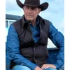 Yellowstone John Dutton Black Puffer Vest