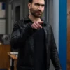 Ted Lasso Brett Goldstein Black Leather Jacket