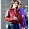 Lana Del Rey Super Bowl 49ers Leather Jacket