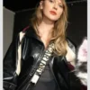 Neon Carnival 2024 Taylor Swift Patent Leather Jacket
