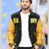 Fall Guy Yellow Letterman Varsity Jacket