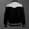 Tariq St. Patrick Power Book Black Wool Jacket