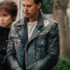 Austin Butler The Bikeriders 2024 Denim Vest