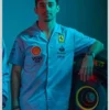 Men's Ferrari Blue Shirt