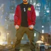 Eminem Houdini Red Hooded Jacket