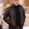 Wolves George Clooney Black Leather Jacket