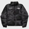 Kaws X The North Face Retro 1996 Nuptse Black Jacket