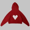 Vwoollo Valentines Heart Knit Hoodie