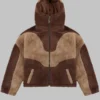 Trendt Vision Fleece Brown Jacket