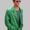Prix Brad Pitt Green Jacket